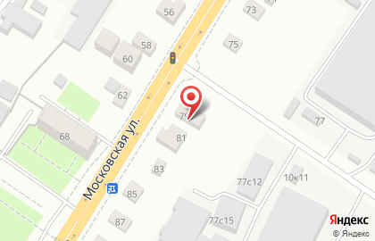 Единая служба Такси на Московской улице на карте
