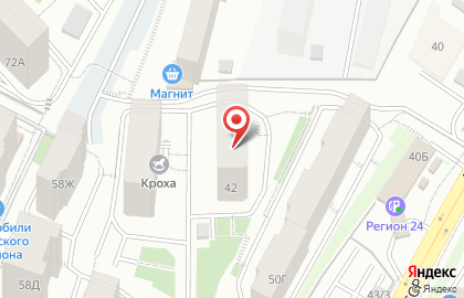 Студия загара Гаваи в Советском районе на карте
