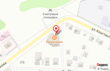 Ресторан Багратиони в Чебоксарах на карте