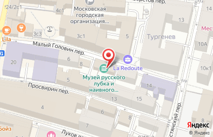 Музей народной графики на карте