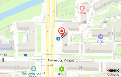 Кафе Колос на проспекте Металлургов на карте