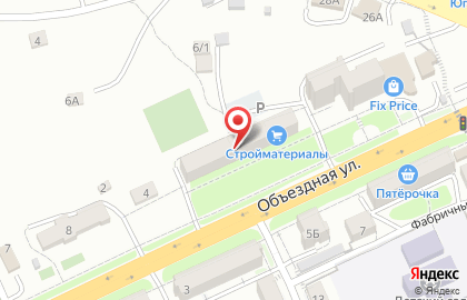 Стоматологический центр на Объездной улице на карте