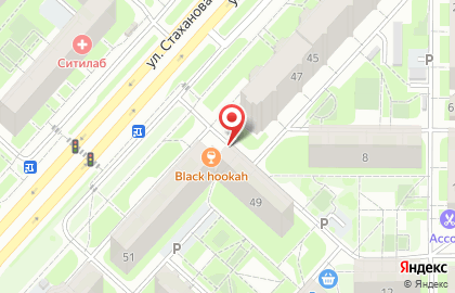 Вобла на улице Стаханова на карте