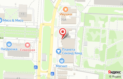 Магазин разливного пива Beer Garden в Ленинском районе на карте