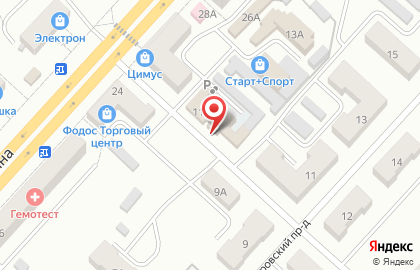Магазин Алёнка в Ленинск-Кузнецком на карте