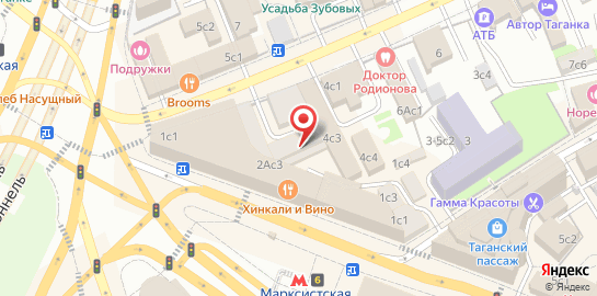 Ресторан Гусятникоff на карте