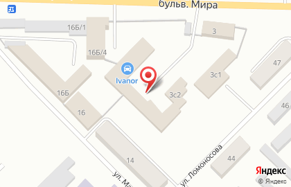Торгово-сервисная компания Русьшина на улице Мира на карте