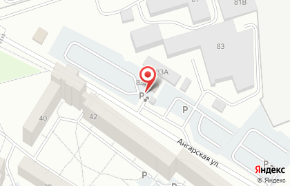 Автостоянка в Екатеринбурге на карте