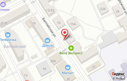 РОСТ Ломбард-Сервис в Фрунзенском районе на карте