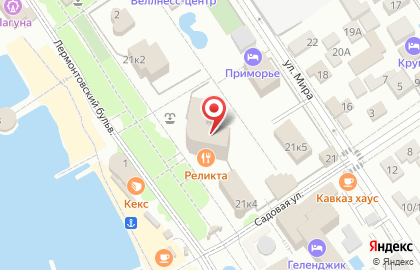 Банкомат Банк Москвы на улице Мира на карте