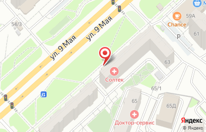 Магазин нижнего белья и купальников Итальянка в Советском районе на карте