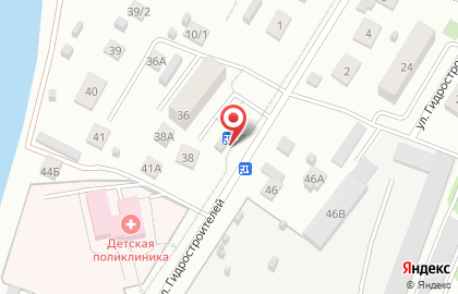 Парикмахерская Олеся на улице Гидростроителей на карте