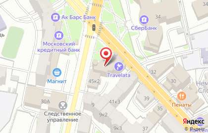 Турагентство 1001 Тур на Советской улице на карте
