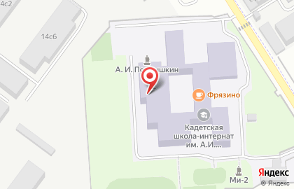 Сапсан в Окружном проезде на карте