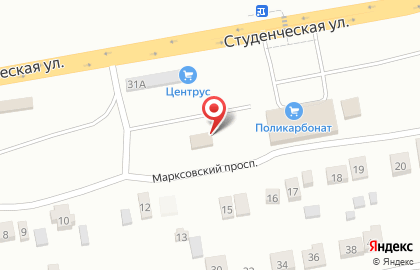 Торговая компания Гермес-Плюс в Марксовском переулке на карте