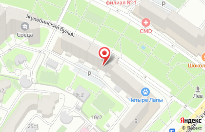 Хлебная лавка в Москве на карте