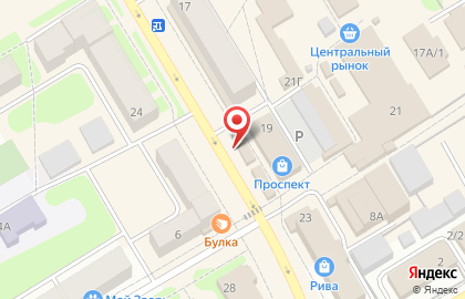 Фирменный магазин Куединский мясокомбинат на Комсомольском проспекте на карте
