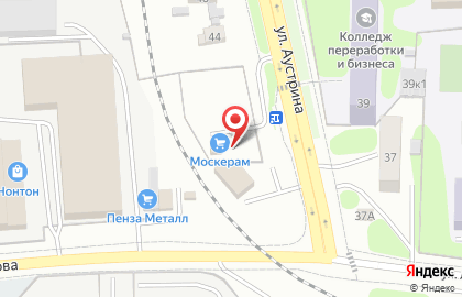 MosKeram в Октябрьском районе на карте
