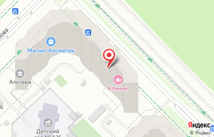 Салон-парикмахерская Семья в Ленинском районе на карте