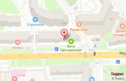 Аптека Озерки на Московском проспекте на карте