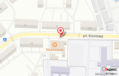 Рябинушка на улице Козлова на карте