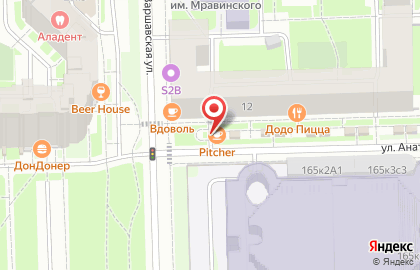 Кофейня Pitcher в Московском районе на карте