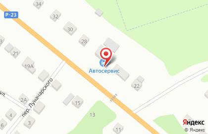 Автосервис в Пскове на карте