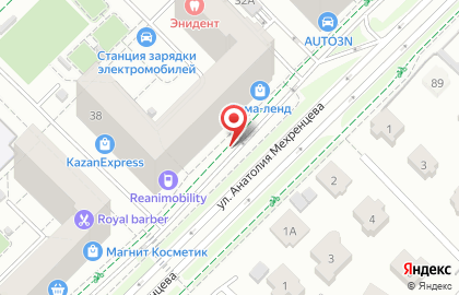 Октагон в Ленинском районе на карте