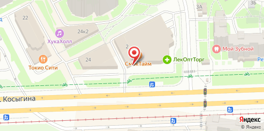 Автошкола Светофор на улице Осипенко на карте