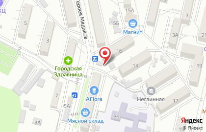 Киоск быстрого питания Чебуречная №1 на карте