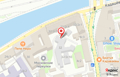 Московский Английский Клуб на карте