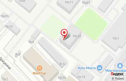 Компания по продаже швейной фурнитуры Ультратекс на улице Докукина на карте