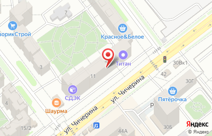 Служба доставки роллов и пиццы p & s на карте