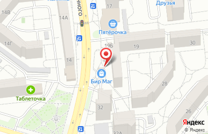 Магазин продуктов Будённовский на карте