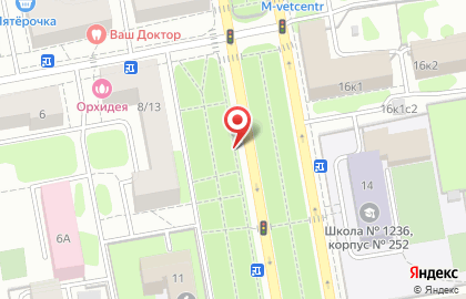 Мосгортранс на улице Добролюбова на карте