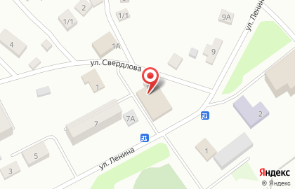 Сеть супермаркетов Мария-РА на улице Ленина на карте