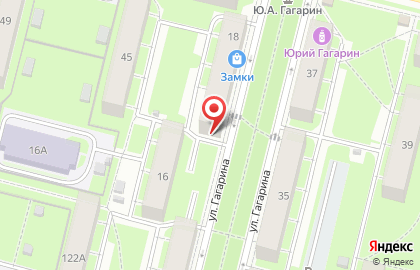 Закусочная Штопор на улице Гагарина на карте