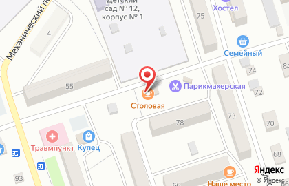 Кулинария на улице Новый Быт на карте