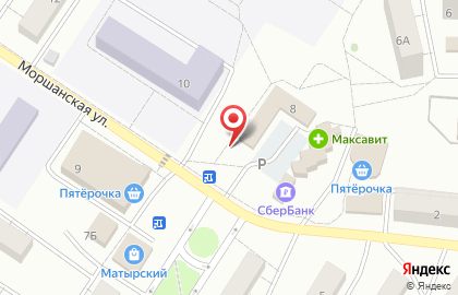 Киоск по продаже хлебобулочных изделий в Левобережном районе на карте
