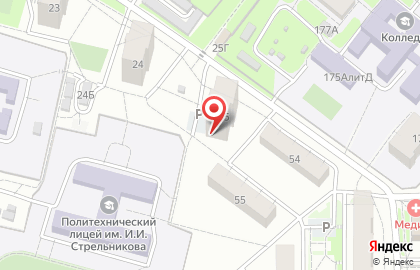 Подростково-молодежный клуб Юбилейный на карте