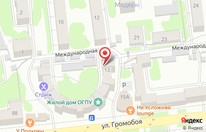 Мастерская памятников на улице Громобоя на карте