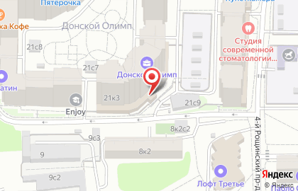 Детский развивающий центр Горница-Узорница на улице Серпуховский Вал на карте