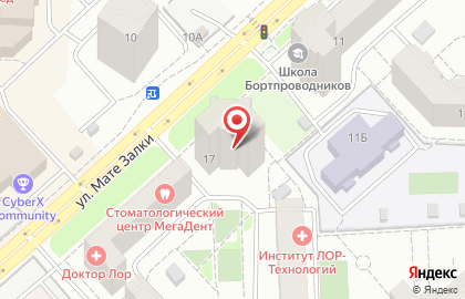 Монтессори-центр Плешковой & Шадриной на улице Мате Залки на карте