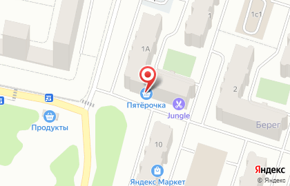 Супермаркет Пятёрочка в Москве на карте
