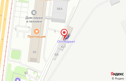 Телекоммуникационная компания Простор Телеком в Краснооктябрьском районе на карте