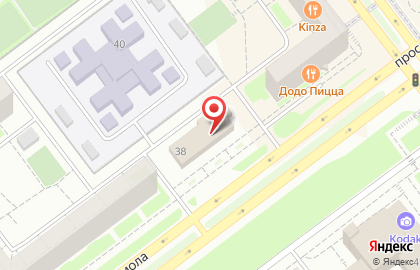 Юридическая компания ЮрКонсалтинг на проспекте Ленинского Комсомола на карте