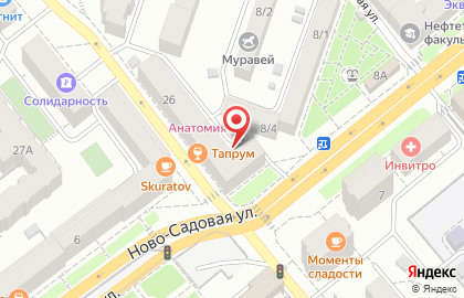 МЕЧТА на Ново-Садовой улице на карте