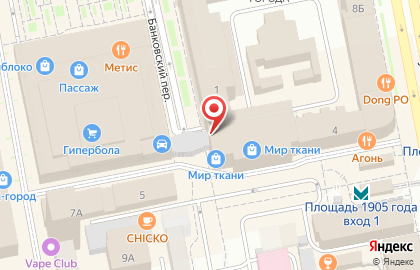 Центр оперативной полиграфии A366.ru в Банковском переулке на карте