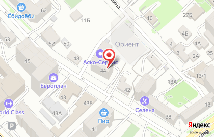 Торговая компания Опора в Центральном районе на карте