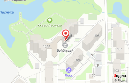 М1 на 5-ой просеке на карте